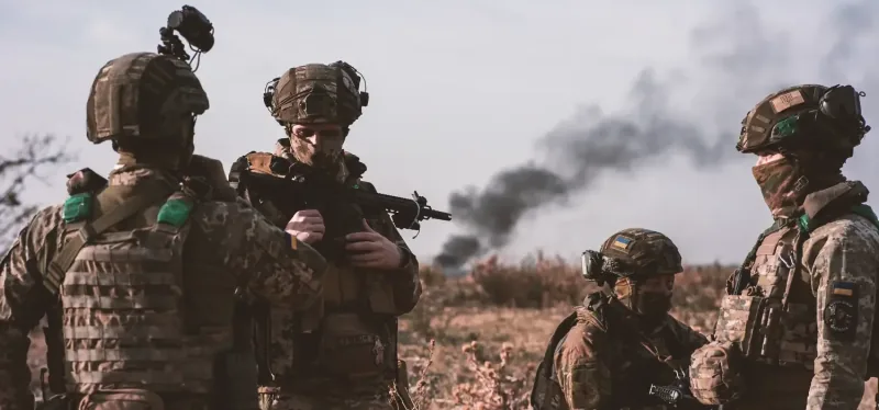 Воїни батальйону на позиції